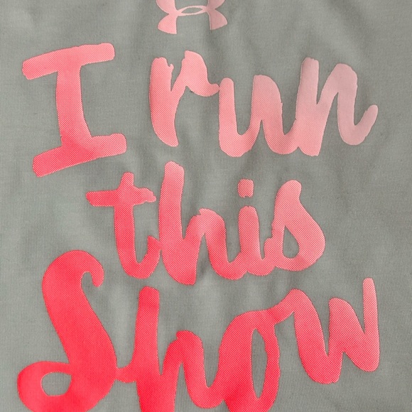 Under Armour Girls Short Sleeve T-Shirt - Picture 5 of 5